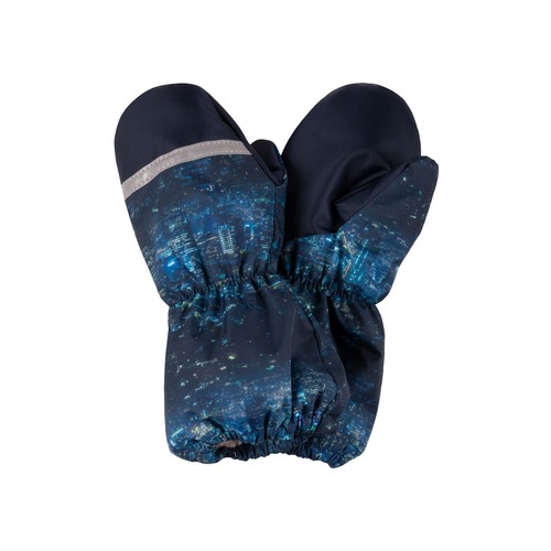 Moufles d'hiver réfléchissantes 