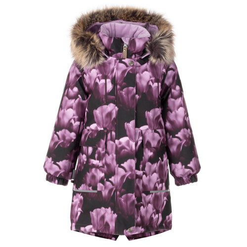 Larga parka de invierno para bebé 