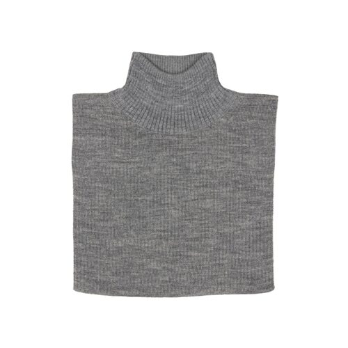 Knitted wool neck scarf 
