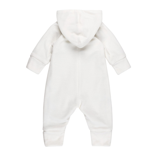 Combinaison velours bébé doublée jersey 