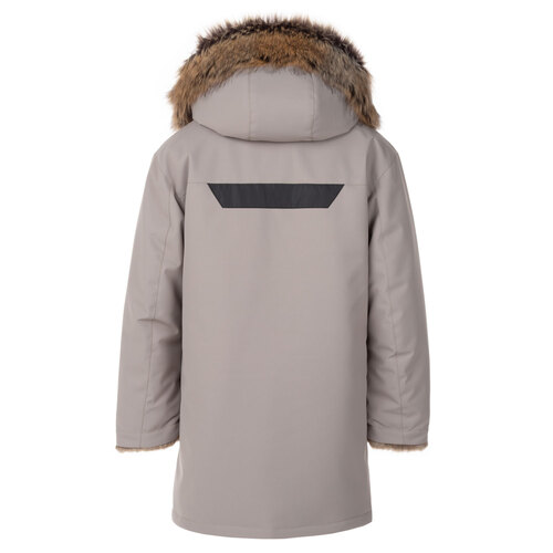 Abrigo de Invierno con Detalles Reflectantes 
