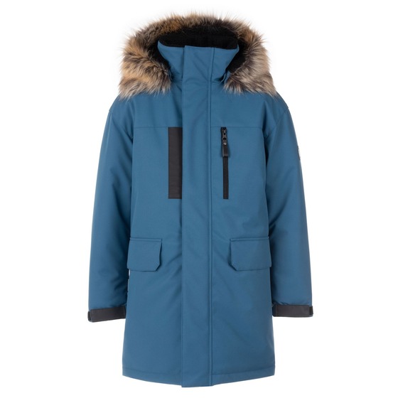 Abrigo de Invierno con Detalles Reflectantes 