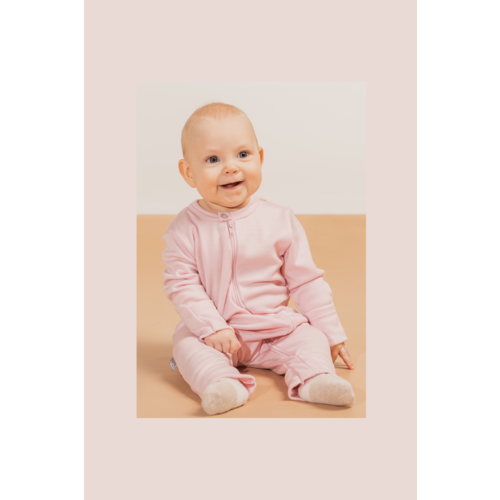 Combinaison bébé en laine mérinos 