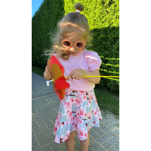 Gonna floreale per bambina 