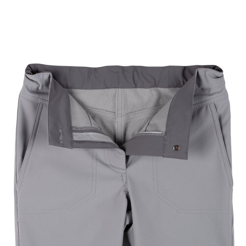 Pantalons softshell noirs pour filles, printemps-automne 