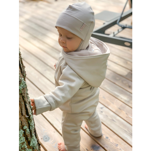 Combinaison bébé en laine mérinos 