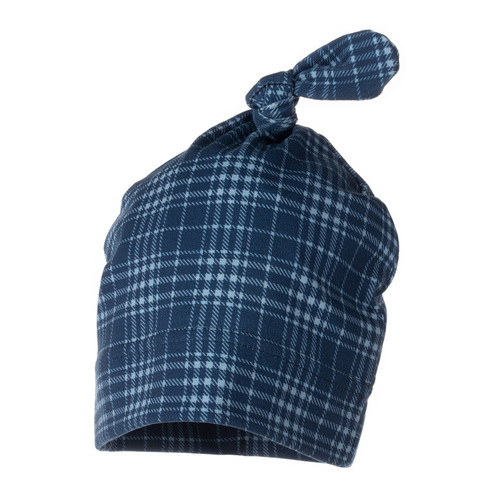 Gorro de bebé con nudo 