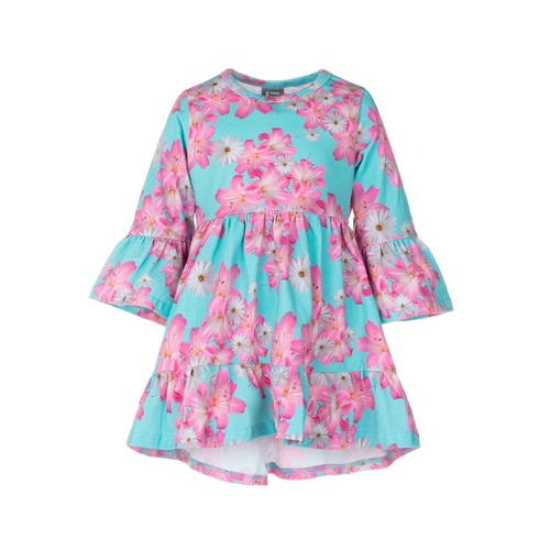 Ruffled tunic dress 