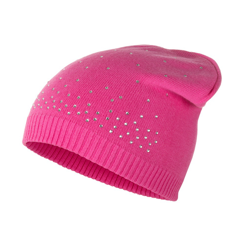 Frühlingsmütze aus Baumwolle mit Strass 