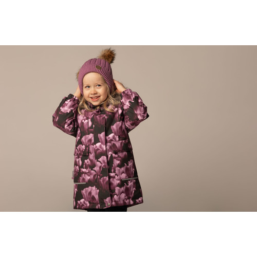 Larga parka de invierno para bebé 