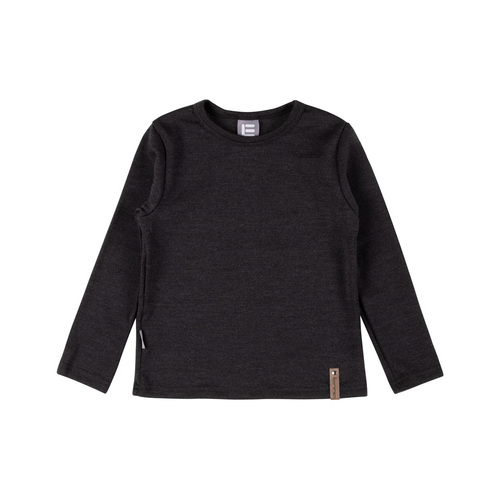 Top de lana merino negra 