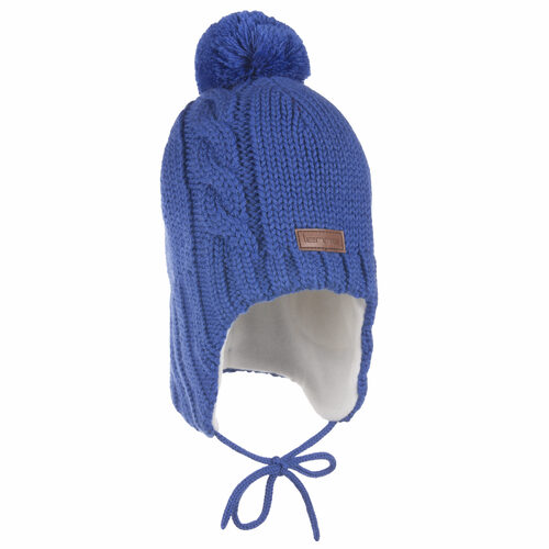 Cappellino invernale in lana merino con paraorecchie 