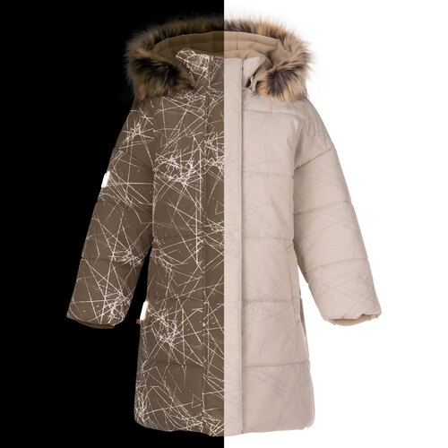 Abrigo de invierno reflectante para bebé 