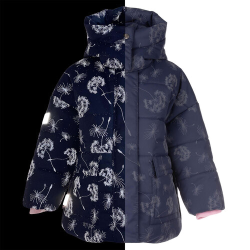 Warmer Reflektierender Winterparka 