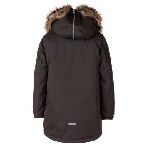 Winterparka mit reichem Pelzbesatz 