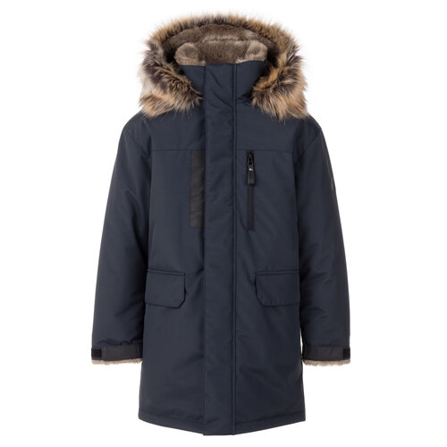 Abrigo de Invierno con Detalles Reflectantes 