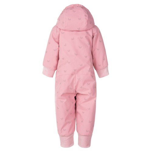 Tuta neonato in lana merino riflettente 