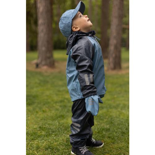 Ensemble de pluie doublé de polaire 