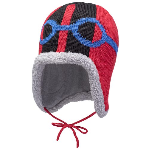 Gorro de lana de invierno con forro 