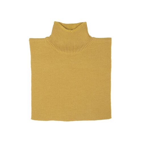 Knitted wool neck scarf 