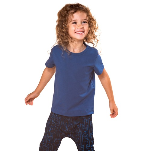Dunkelblaues T-Shirt 