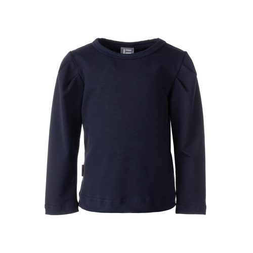 Marineblaues Langarmshirt für Mädchen 