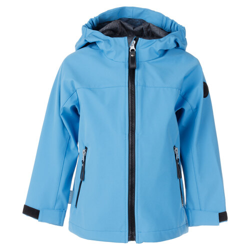 Veste softshell bleu marine mérinos 