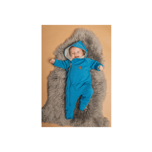 Combinaison bébé en laine mérinos 