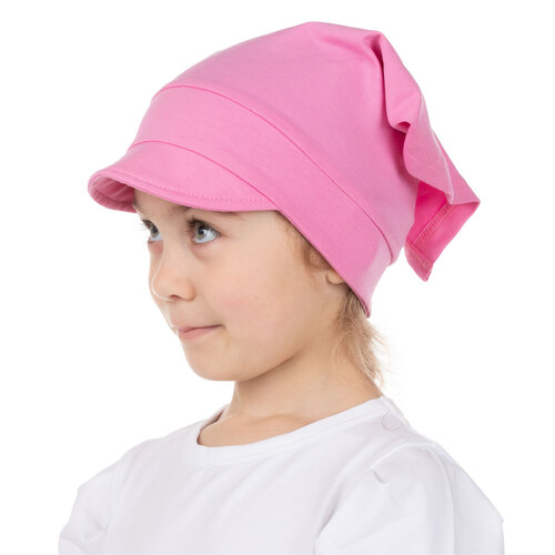 Weiße Bandana mit Schirm 