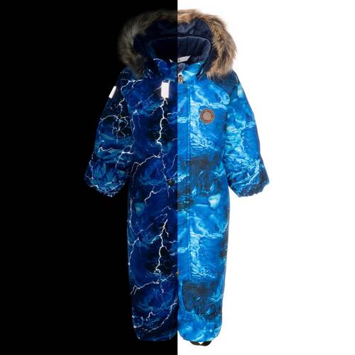 Mono de invierno reflectante para niños pequeños 