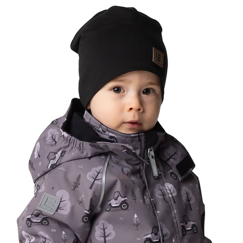 Berretto cotone blu scuro 