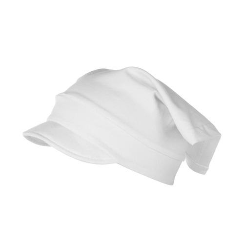 Weiße Bandana mit Schirm 