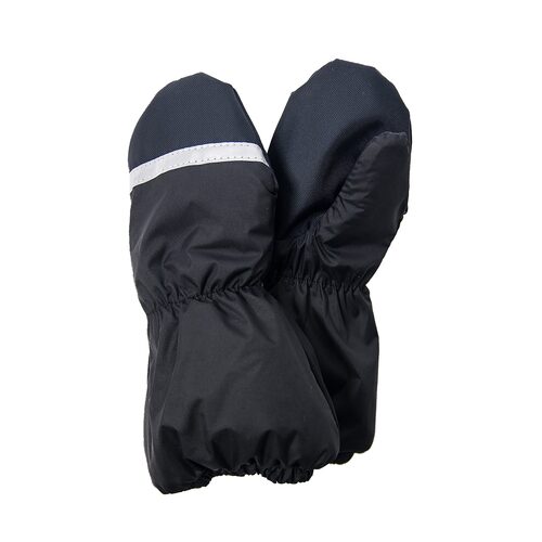 Gants d'hiver chauds bleu foncé avec doublure en laine 