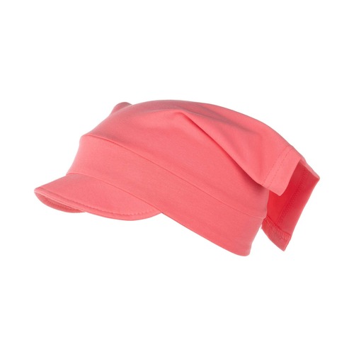Weiße Bandana mit Schirm 