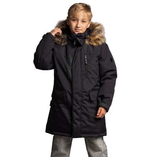 Abrigo de Invierno con Detalles Reflectantes 