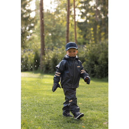 Regenhandschuhe mit Fleece-Futter 