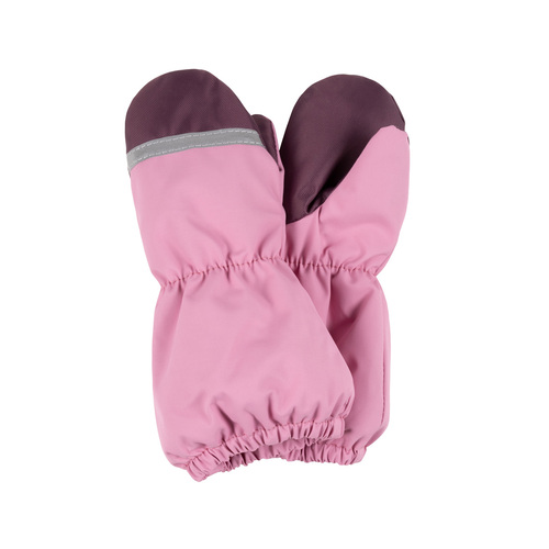 Gants d'hiver chauds bleu foncé avec doublure en laine 