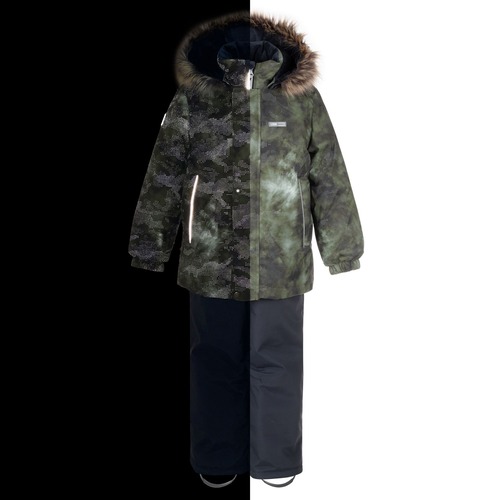 Ensemble d'hiver réfléchissant pour garçons 