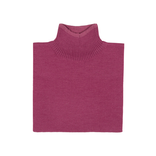 Knitted wool neck scarf 