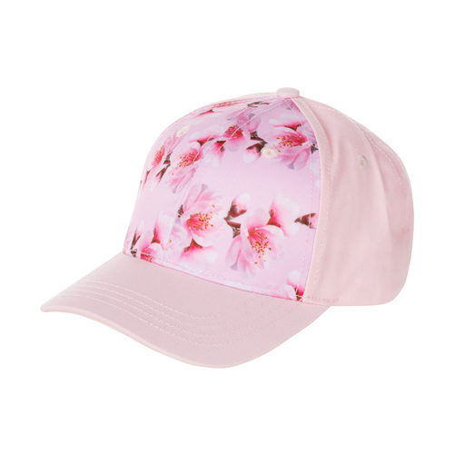 Gorra azul marino con estampado 