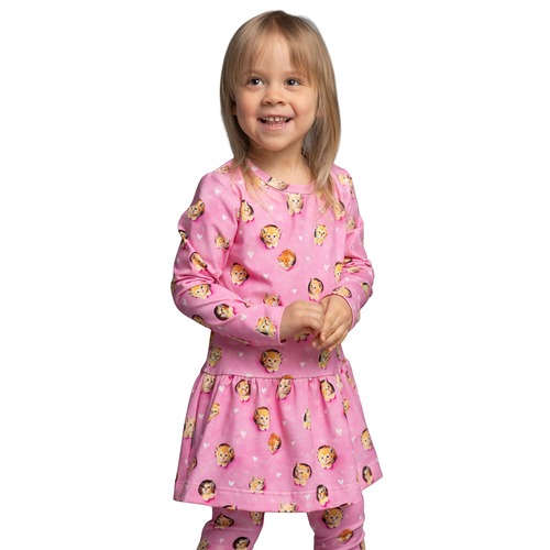 Vestito manica lunga neonata 