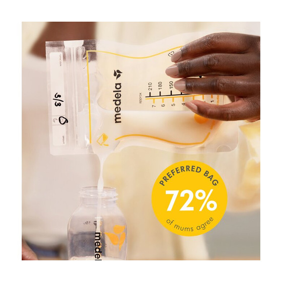 Easy Pour Muttermilch-Aufbewahrungsbeutel  (hover)