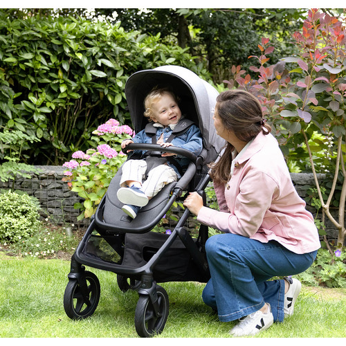 Joie Signature Vinca 4-in-1 Universal Stroller with Ramble XL Bassinet 