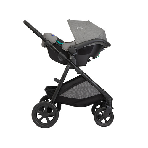 Коляска 3в1 Graco Near2Me™ DLX (люлька, автокрісло, прогулянкова коляска) Зображення
