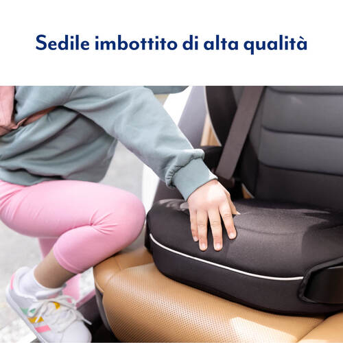 Seggiolino auto‑booster Graco Logico L i‑Size R129 (per bambini ~3,5–12 anni, 100–150 cm)  