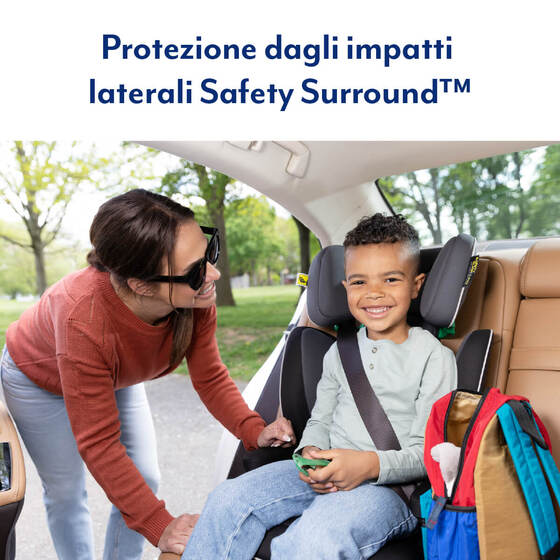 Asiento elevador Graco Logico L i-Size R129 (para niños de ~3,5-12 años, 100-150 cm)   (hover)