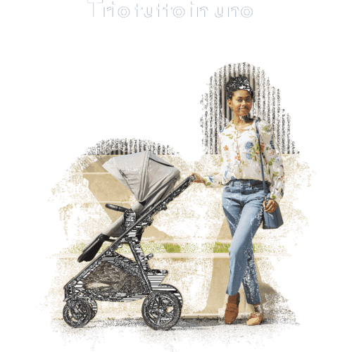 Коляска 3в1 Graco Near2Me™ DLX (люлька, автокрісло, прогулянкова коляска) Зображення