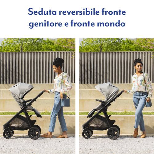 Коляска 3в1 Graco Near2Me™ DLX (люлька, автокрісло, прогулянкова коляска) Зображення