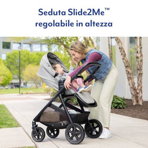 Коляска 3в1 Graco Near2Me™ DLX (люлька, автокрісло, прогулянкова коляска) Зображення