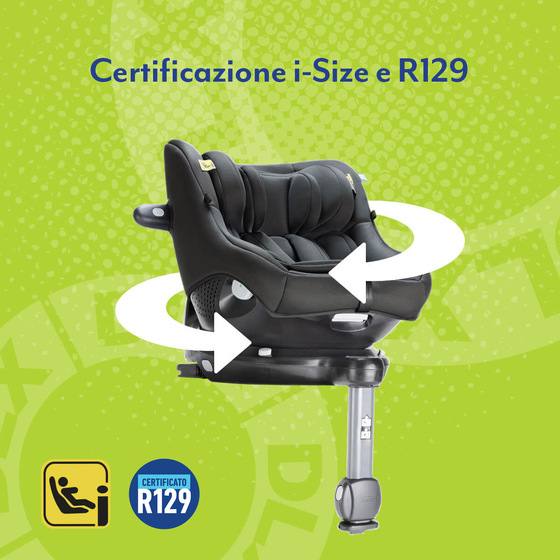 Graco Turn2Me™ DLX i‑Size R129 Car Seat (from birth to ~4 years)  (hover)